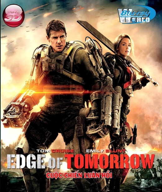 D224. Edge Of Tomorrow - CUỘC CHIẾN LUÂN HỒI 3D 25G (DTS HD 7.1)